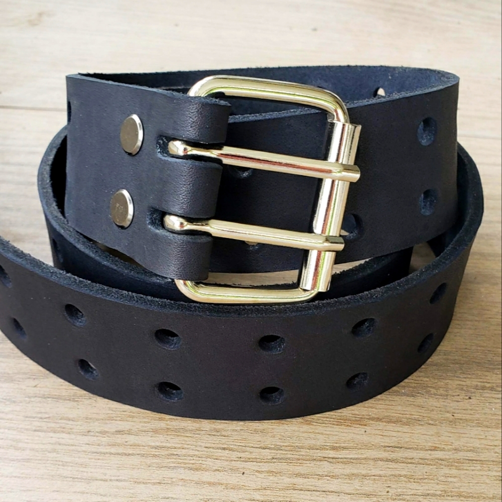 Custom Leather Hole Belt